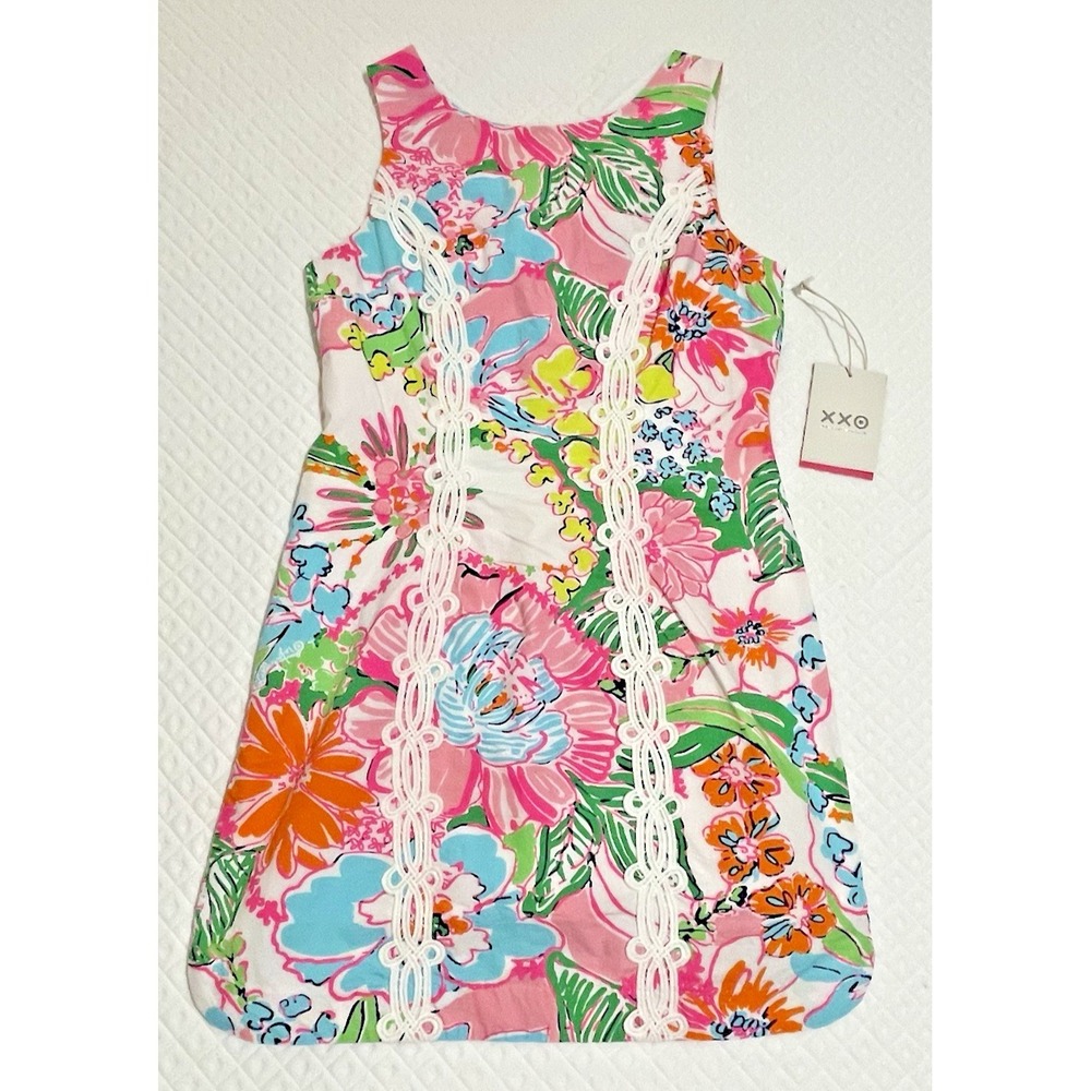NWT Discontinued‎ Lilly Pulitzer Nosey Posey Preppy Formals Shift Dress Sz 10